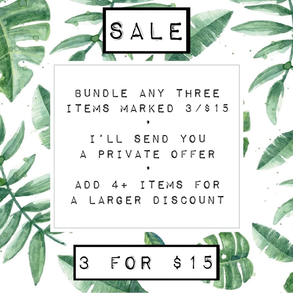 🪴3/$15🪴   SALE - Picture 3 of 6